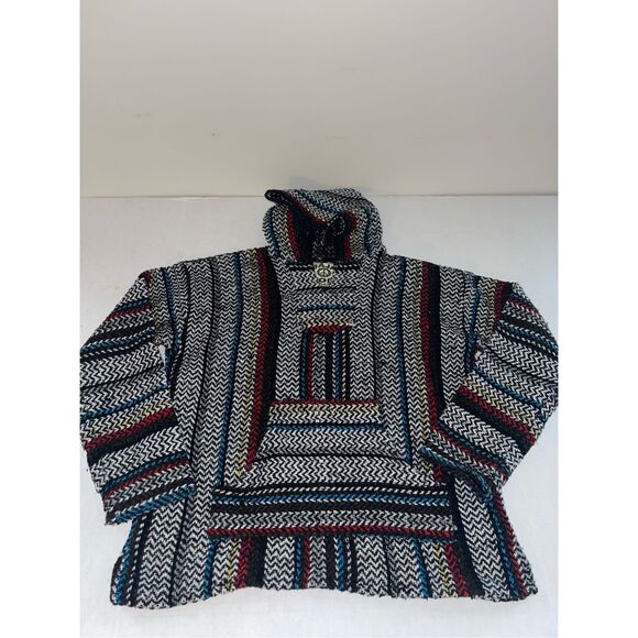 Vintage‎ Baja Joe Pullover Hoodie Sweatshirt Hoodie Potato Sack Men's Small A45 - Picture 1 of 5